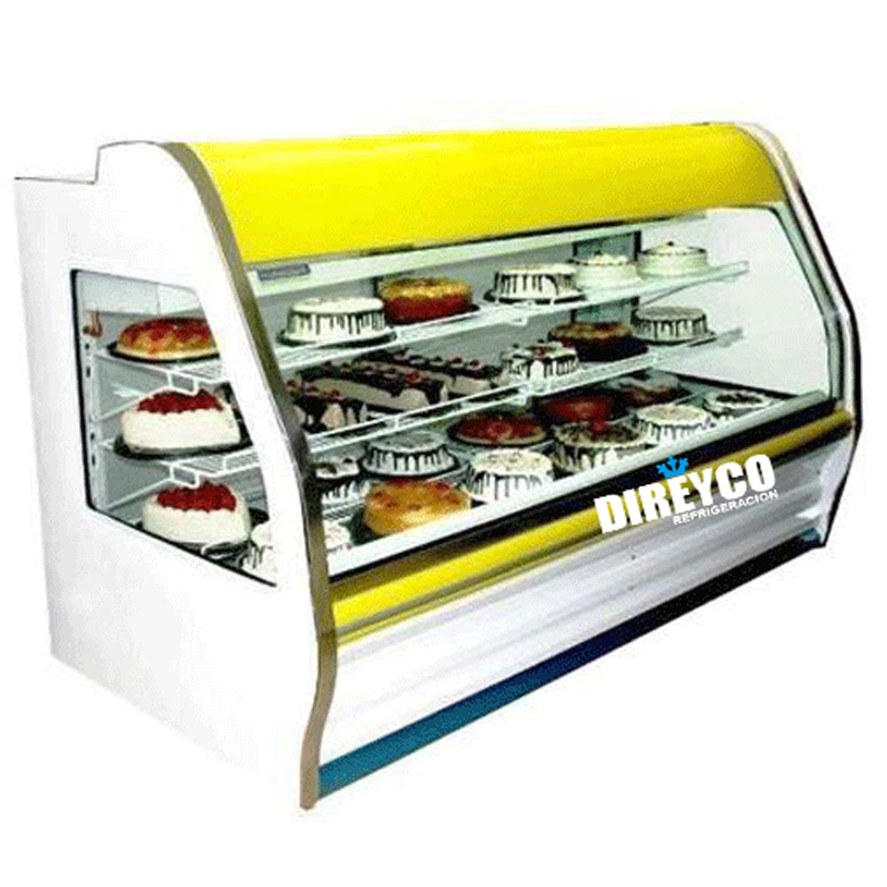 Vitrina Masser RHNVC-2000CC Cristal Doble Curva Parrillas Ajustables