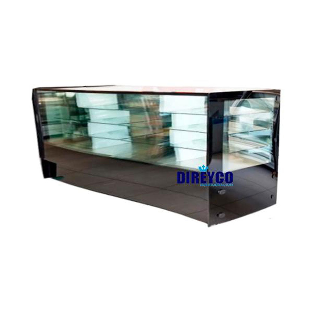 Vitrina Masser RHNVCT-1500-FGCP Cristal Recto Full Glass CUBO PLUS Entrepaños De Cristal Iluminados