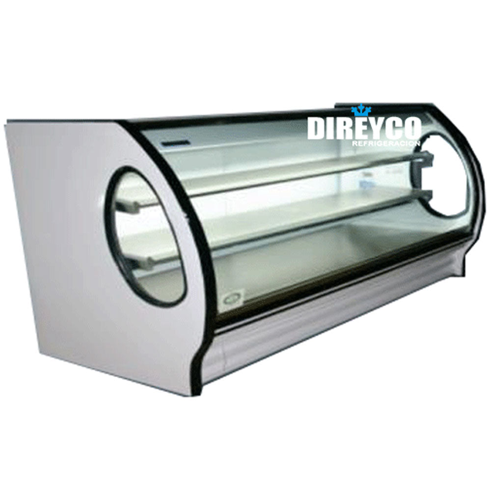 Vitrina Masser RHNVCT-2000-EAIX Cristal Curvo Entrepaños De Acero Inoxidables