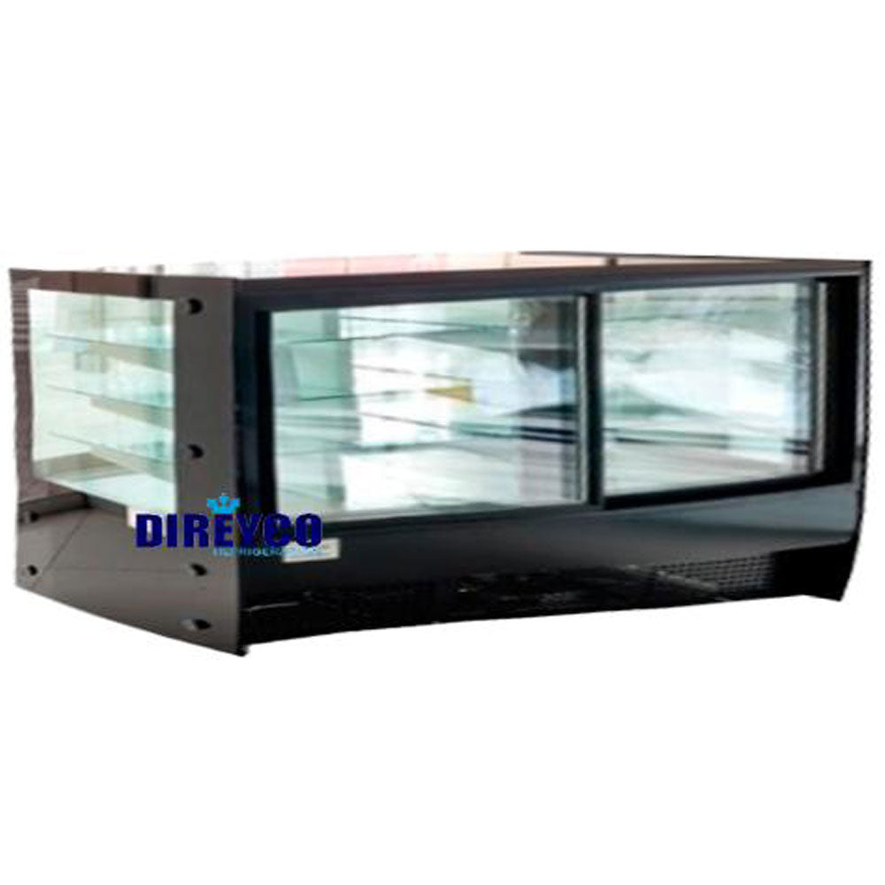 Vitrina Masser RHNVCT-2000-FGCBP Cristal Recto Full Glass CUBO BAJO PLUS Entrepaños De Cristal Iluminados