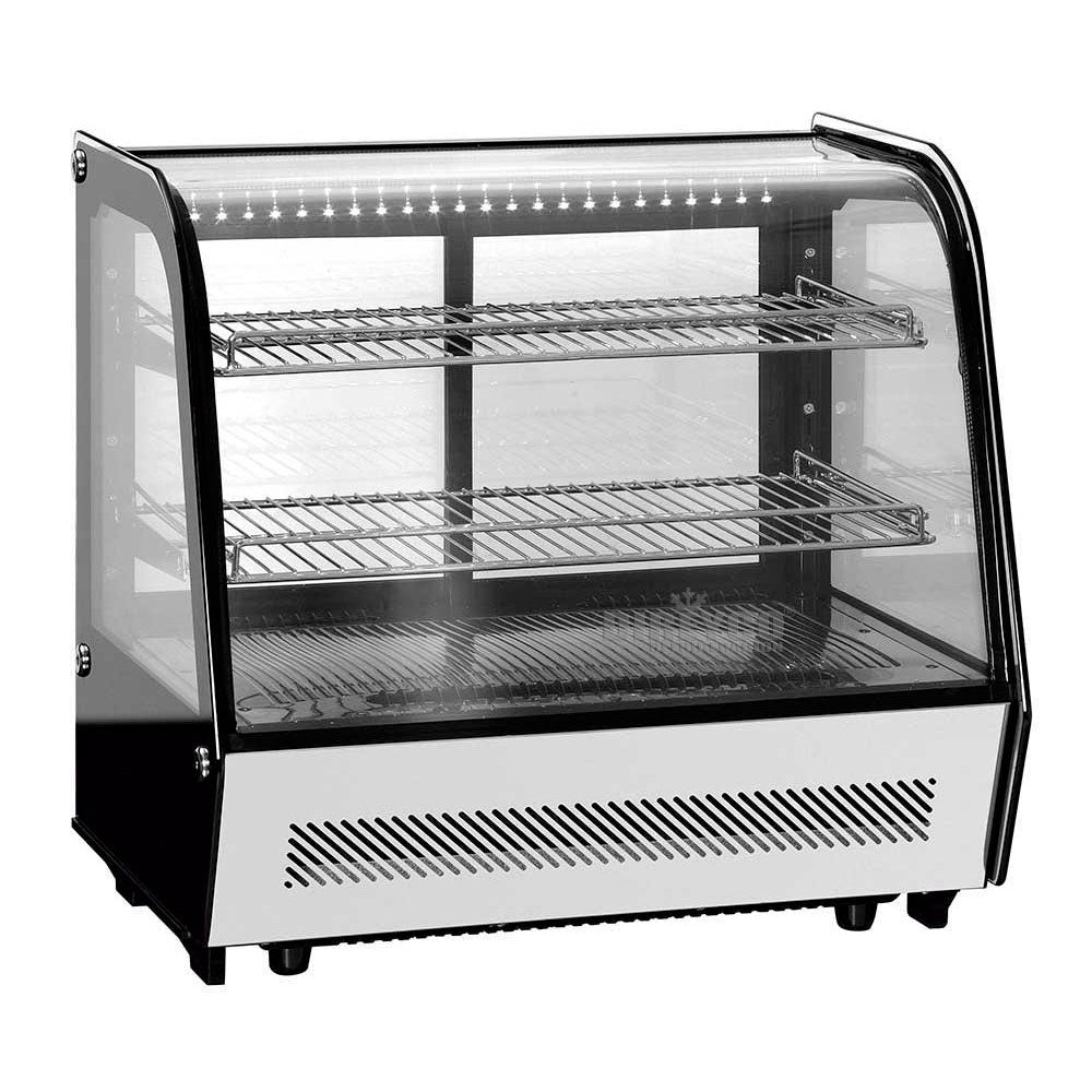 Vitrina Migsa RTW-120L Sobre Mostrador Cristal Curvo