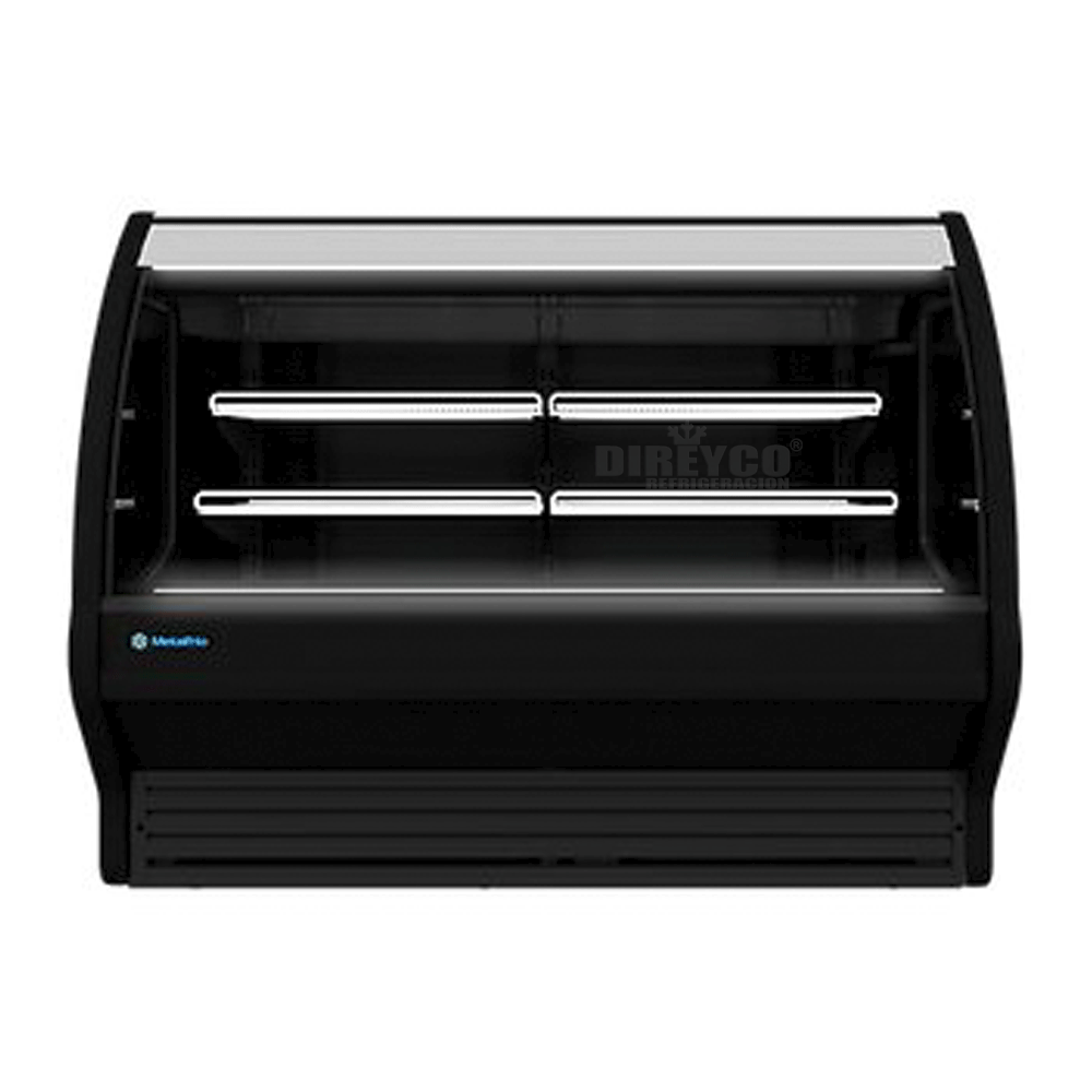 Vitrina Nieto VCM-150 Cristal Curvo Negra By Metalfrio