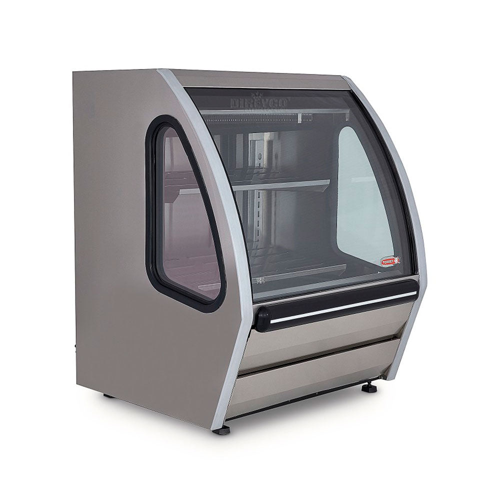 Vitrina Torrey DRD3-AI Acero Inoxidable Cristal Curvo