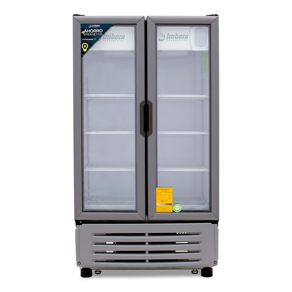 Refrigerador Imbera VR-19 Doble Puerta De Cristal - 1023803